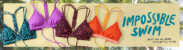 shop the impossible swim collection