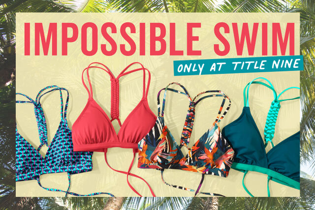 shop the impossible swim collection