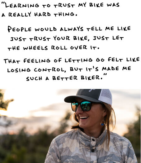 cassie abel mountain biking tips