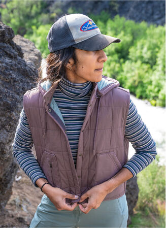 shop women’s jackets and vests