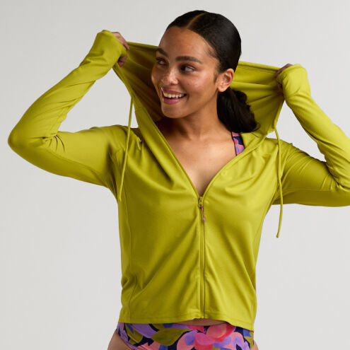 sunbuster full zip long sleeve hoodie