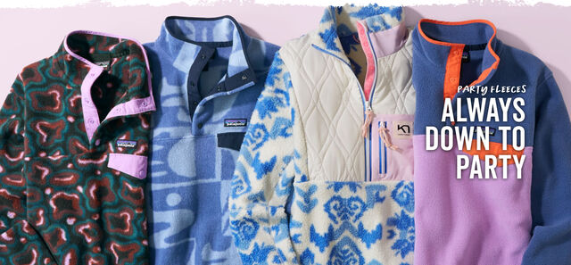 shop women’s fleece jackets