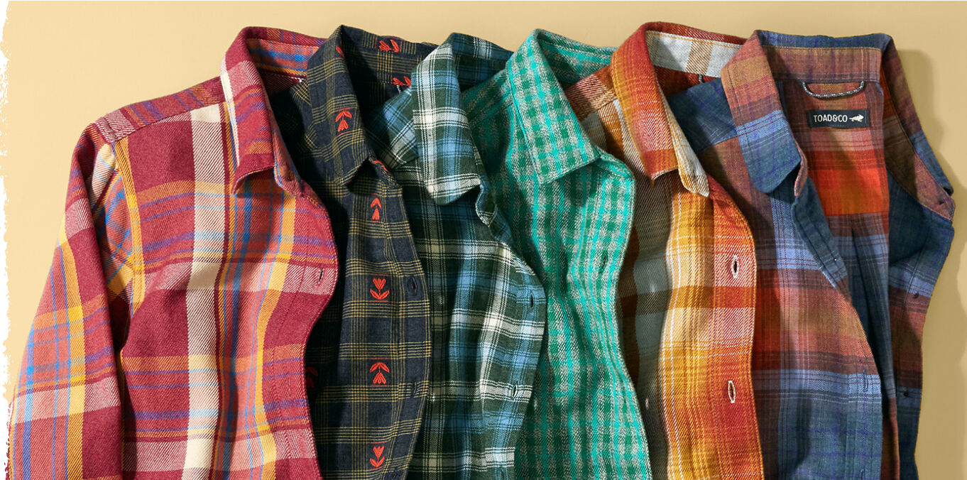 Toad&Co Flannel Shirtdress: Plaiditude