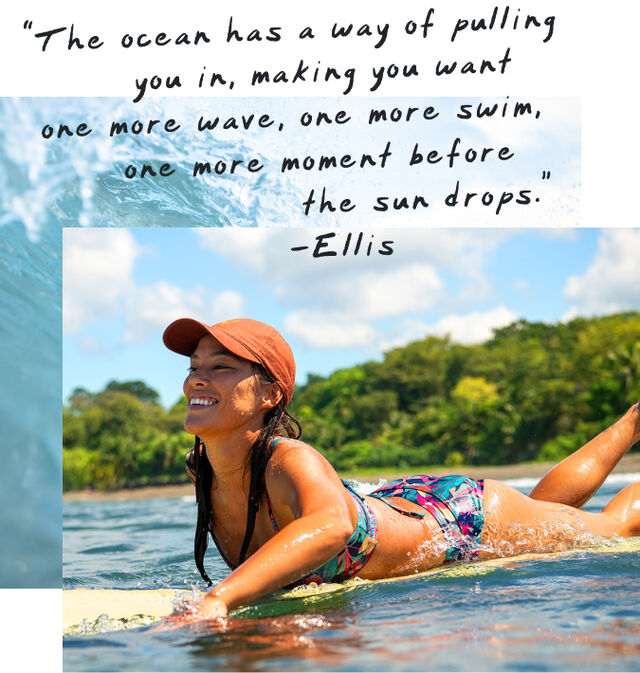 the ocean has a way of pulling you in