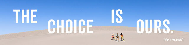 the choice is ours