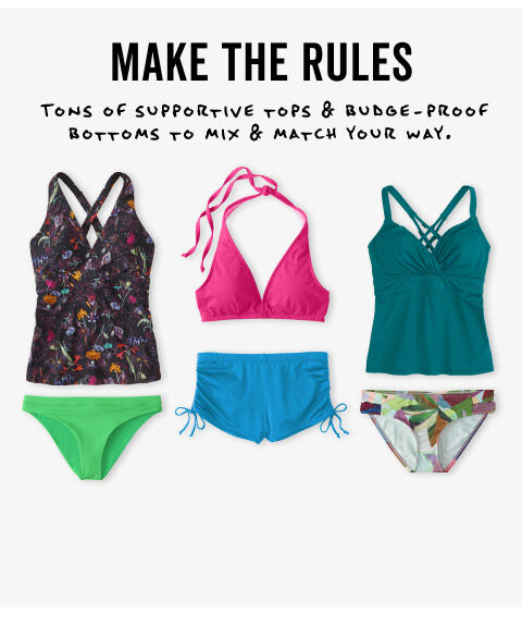 shop mix and match swimwear
