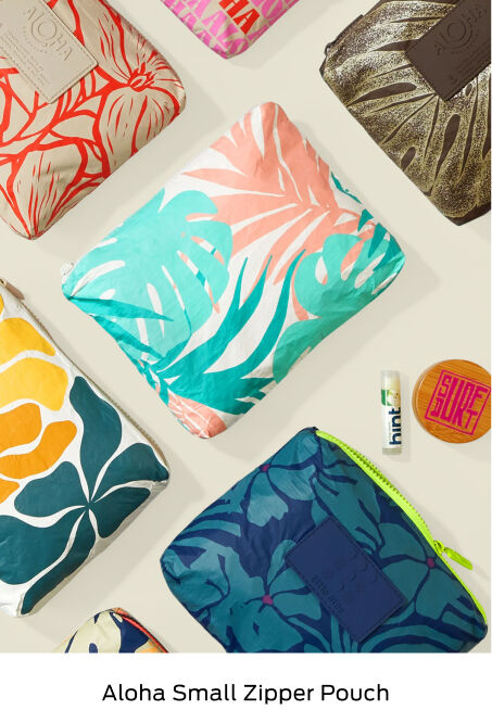 Aloha Small Zipper Pouch
