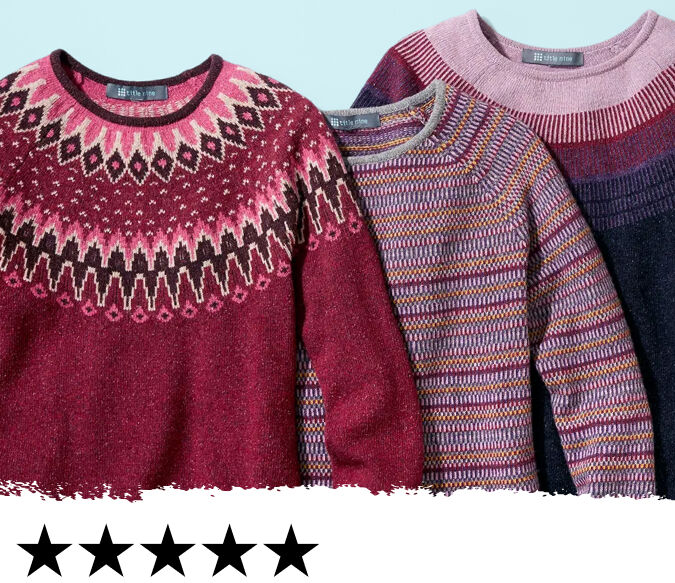 Women's Wool Ski Sweater: Por Vida