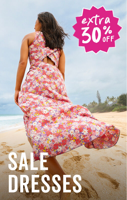 shop sale dresses, extra 30% off