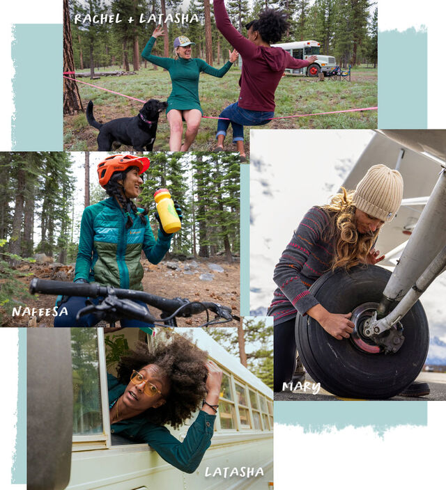 the faces of adventure
