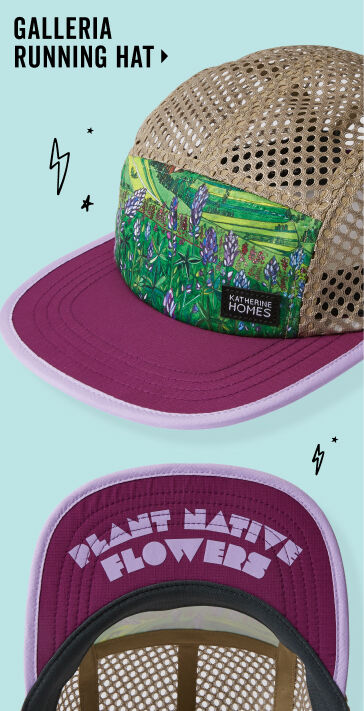 galleria running hat