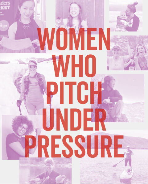 women who pitch under pressure