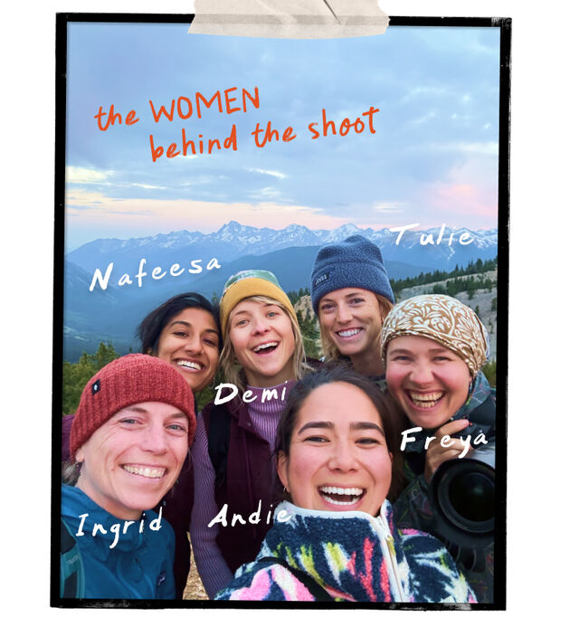 the women behind the shoot