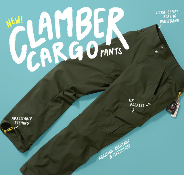 clamber cargo pants