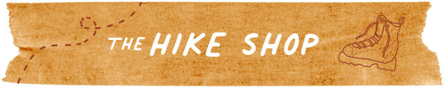 the hiking shop