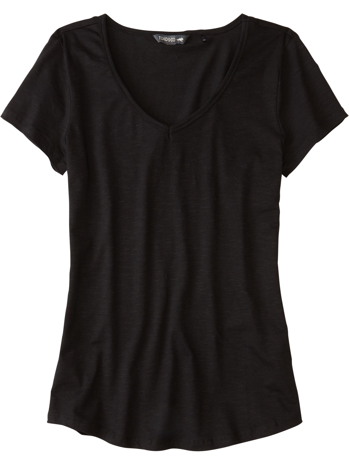 Black v neck t shirt best sale womens