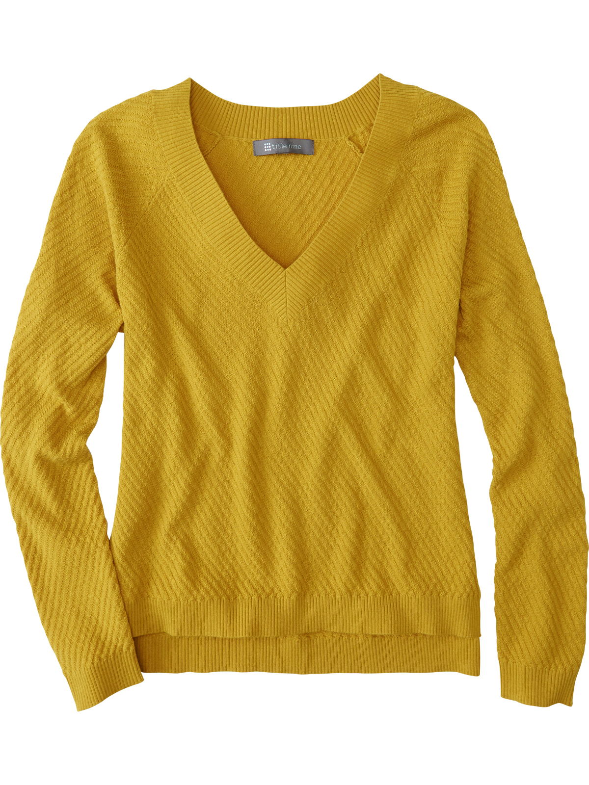 V Neck Sweater Women's 99 Textured | Title Nine