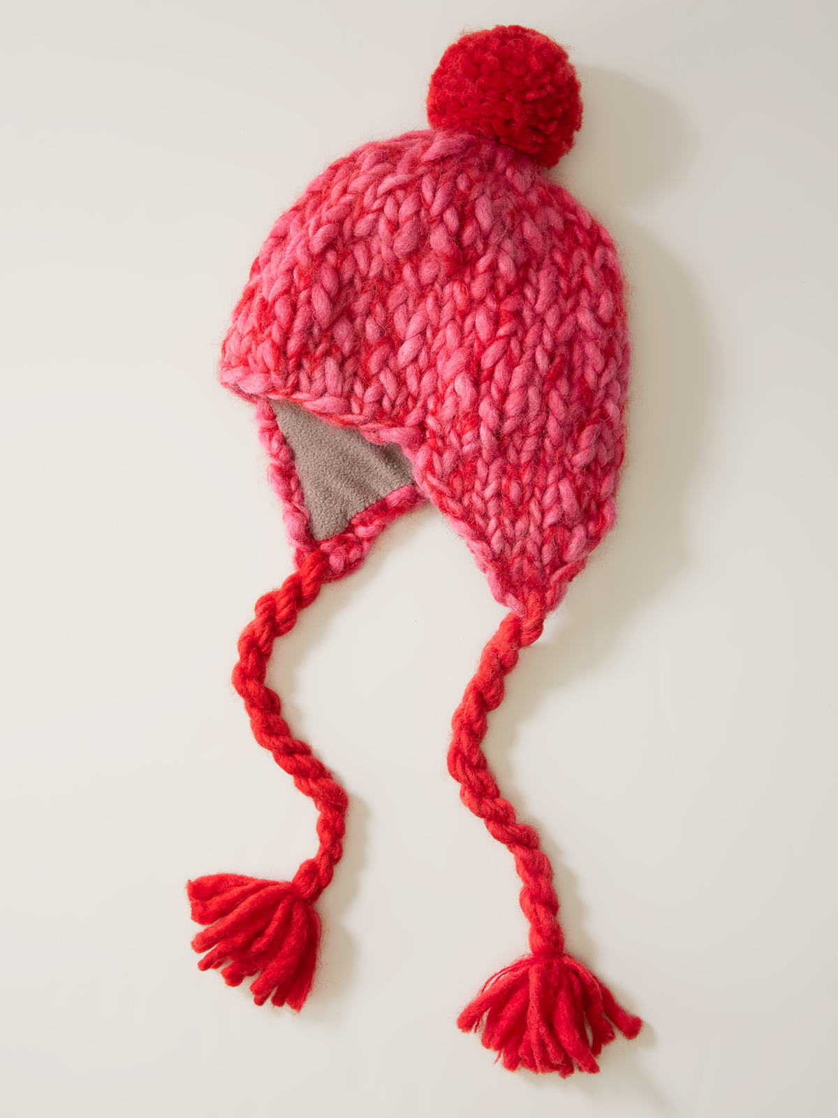 French Knot Women's Daphne Handcrafted Wool Earflap Beanie | Title
