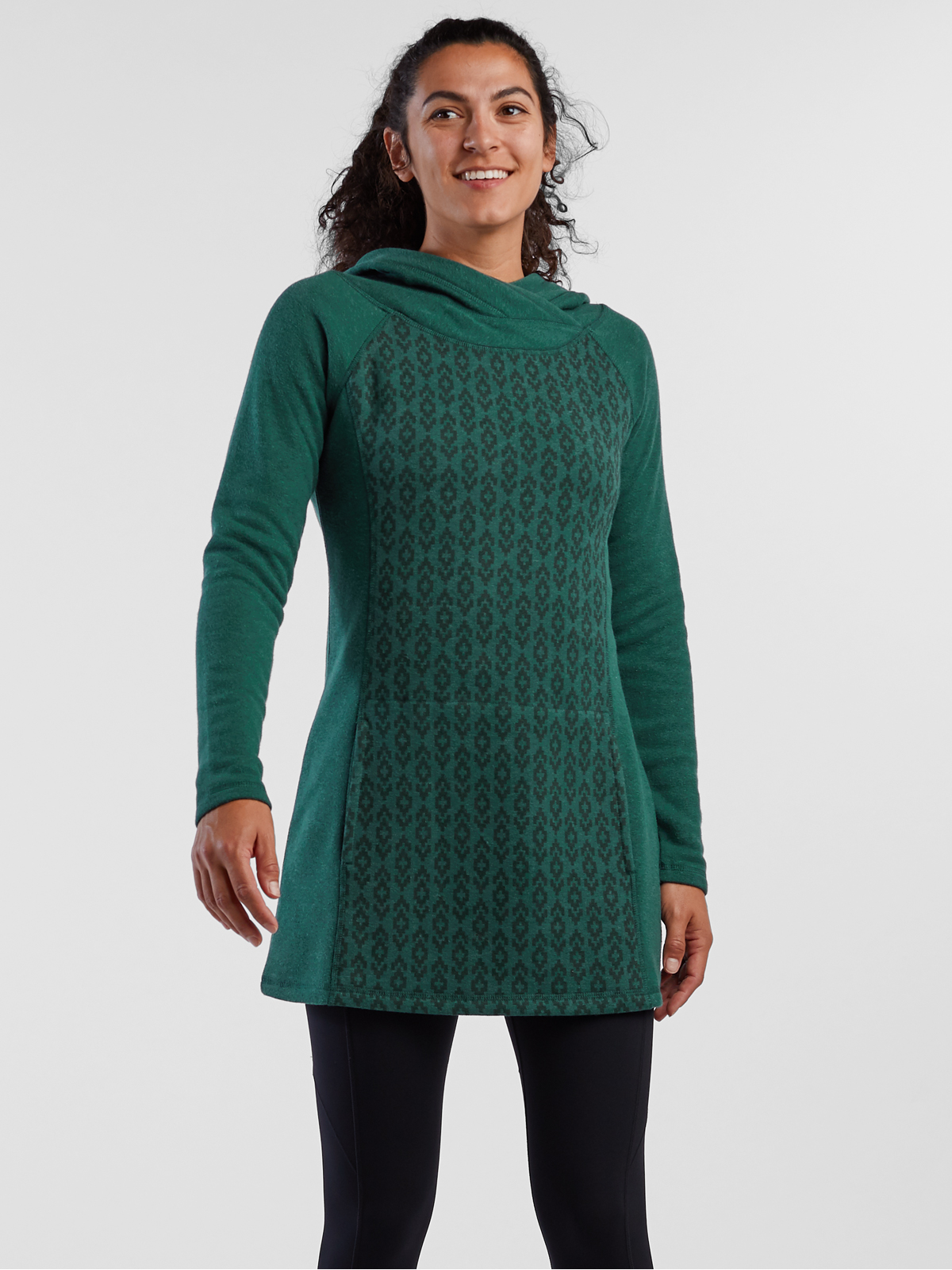 Prana Daily Tunic Hoodie Dress Title Nine