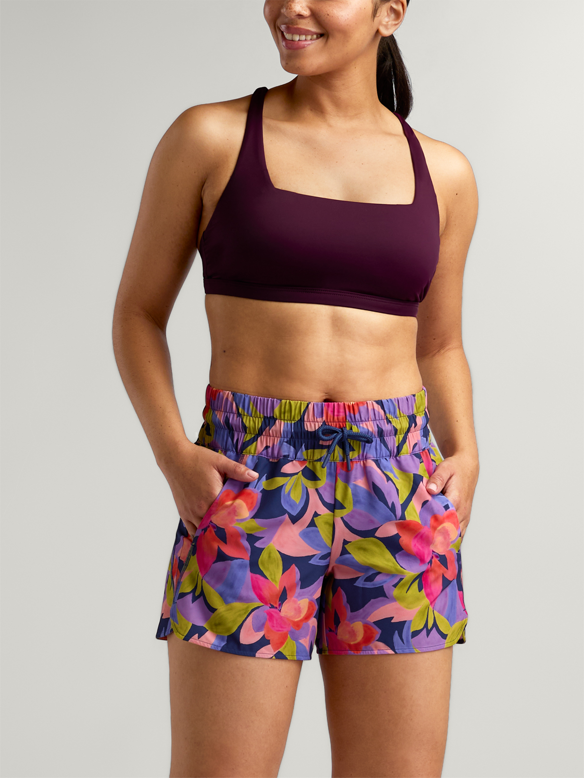 Women's Board Shorts: Tideturn 4" - Solid