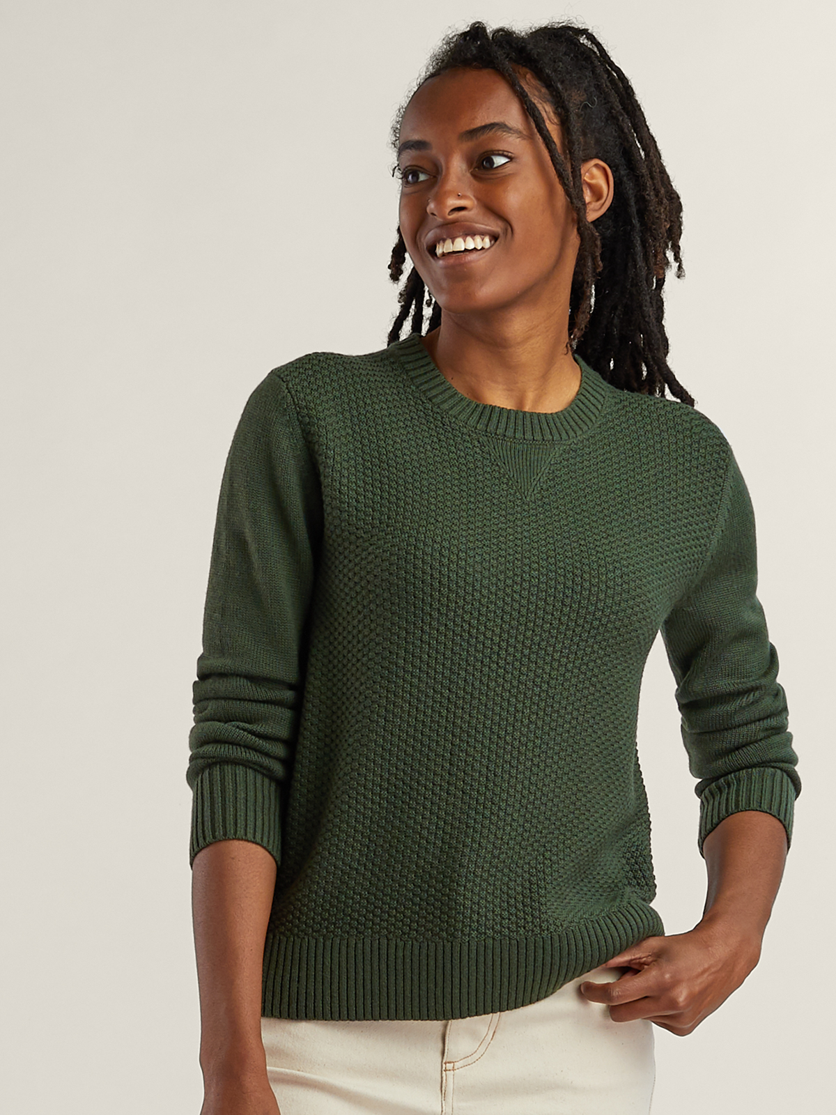 Breakthrough Merino Blend Crew Neck Sweater