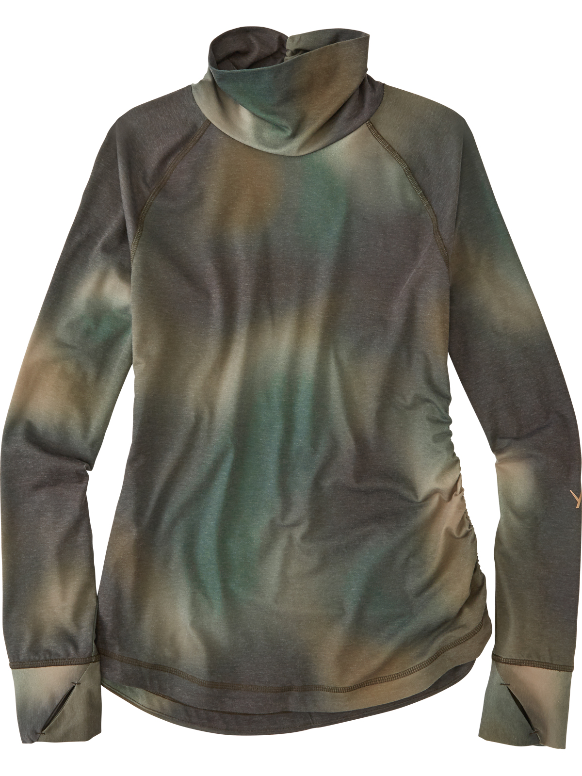 【NONCODE】Neco Turtleneck Wrap T-shirt Women's Turtleneck Long Sleeve Top: Gamut | Title Nine