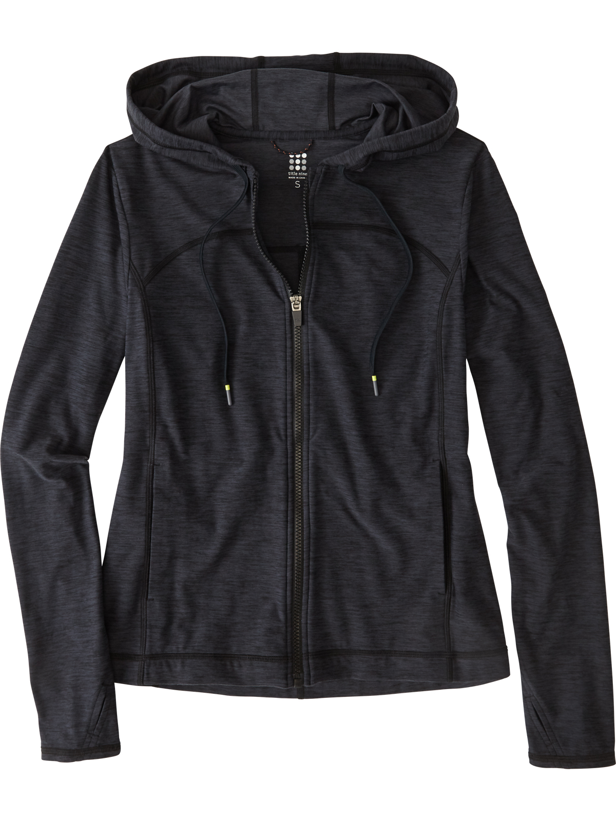 Danskin now women's super soft online full zip hoodie with thumbholes