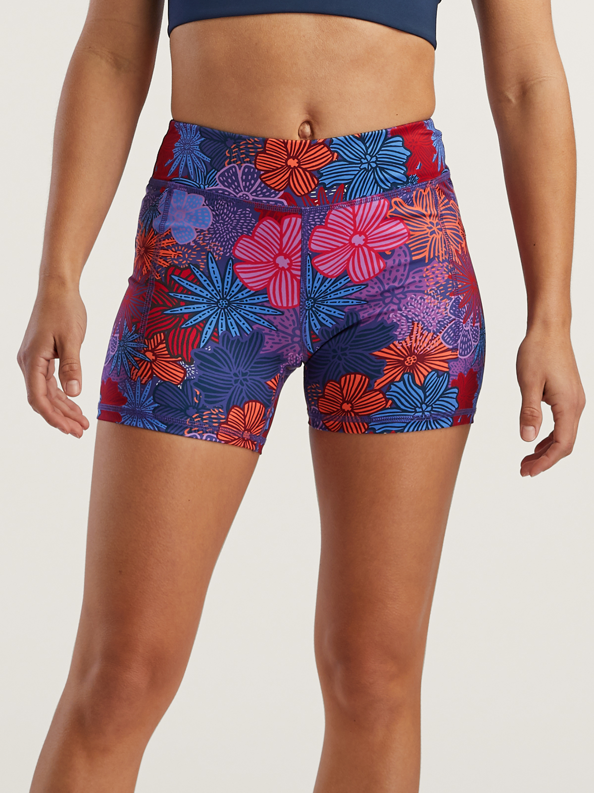 Women's Speed Leggy Spandex Running Shorts - 4
