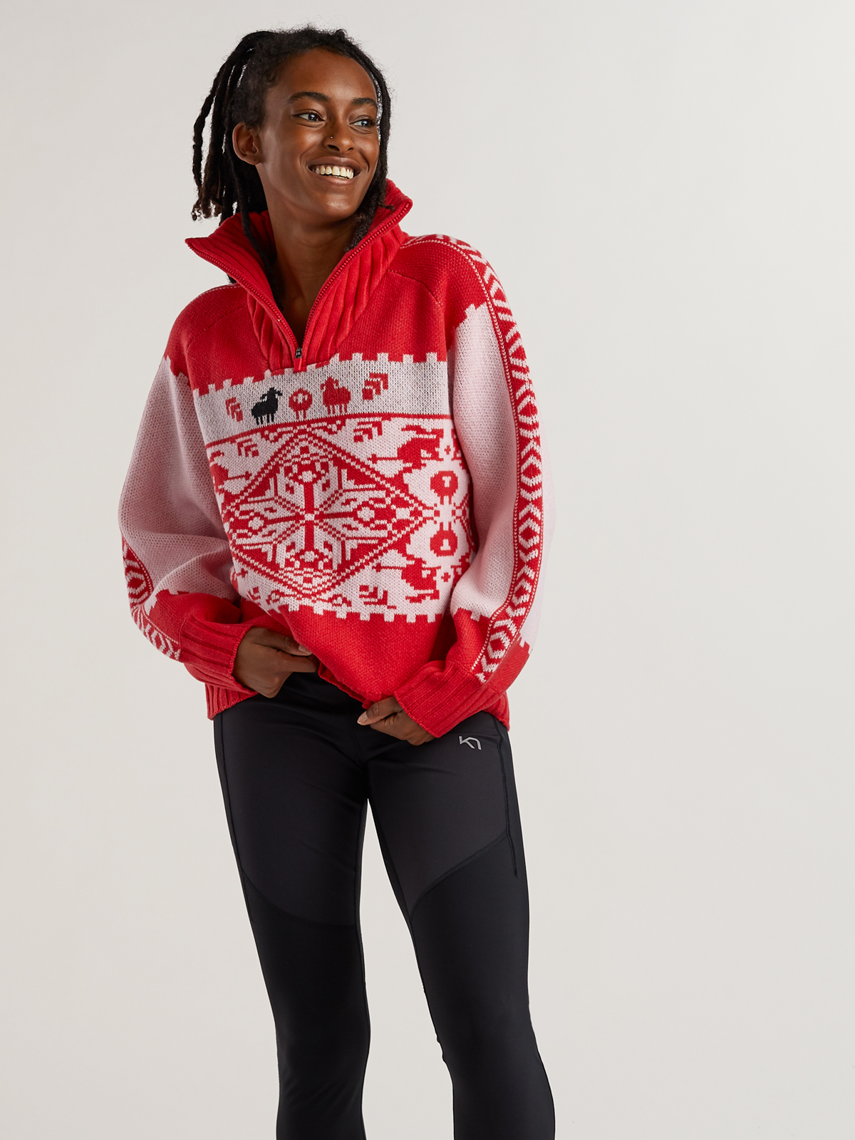 Kari Traa Women's Heavyweight Ski Sweater Saga | Title Nine