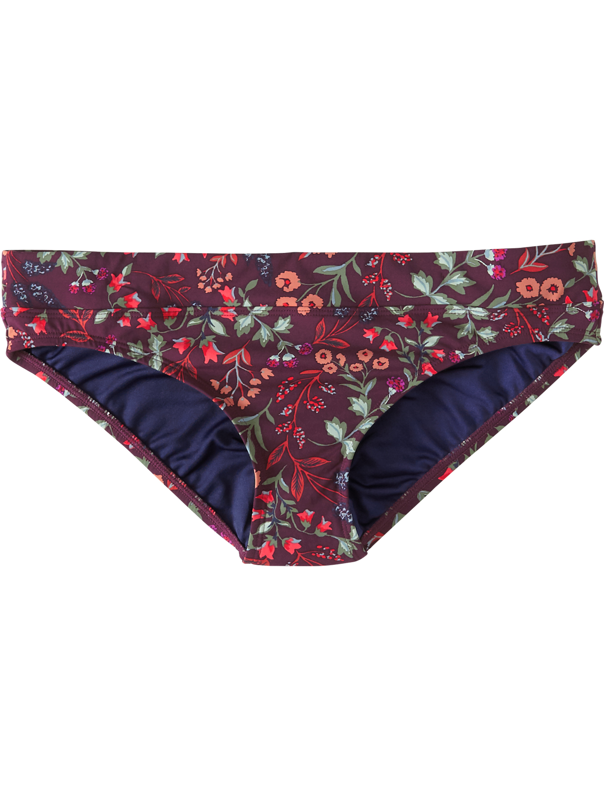 Full Coverage Bikini Bottom: Lehua Floral Frenzy | Title Nine