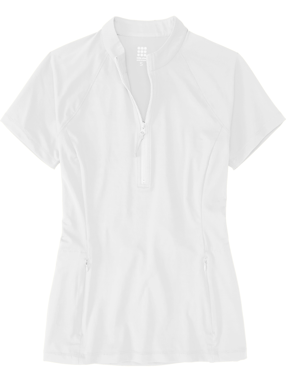Shirt: Short Title Sun Zip 1/2 Womens Sunbuster Nine Sleeve |