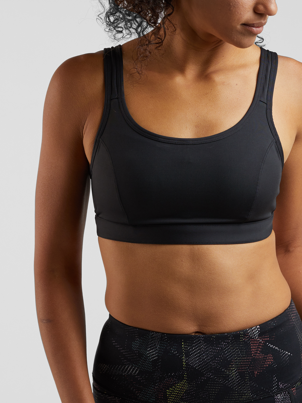 Solid tech athena sports bra online by moving comfort for title nine