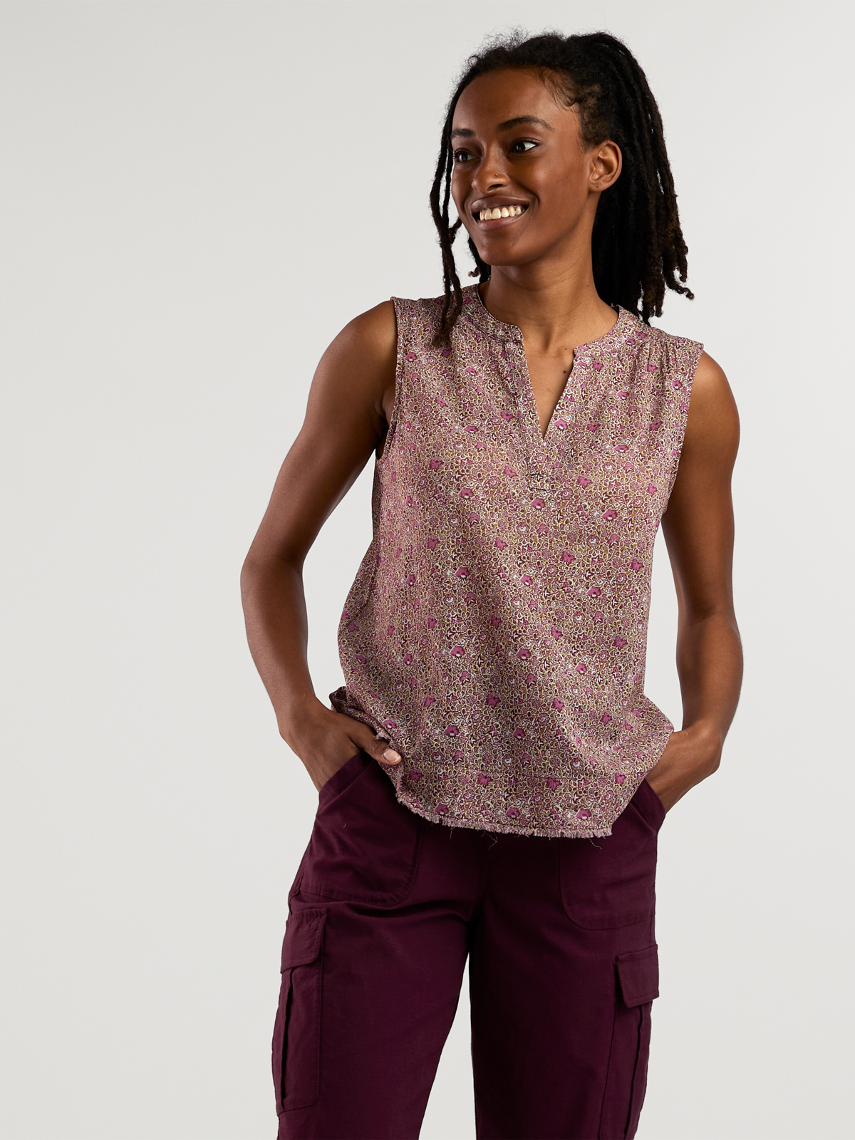 MURRAL Stem jersey tank ミューラル Stem jersey tank (Red)