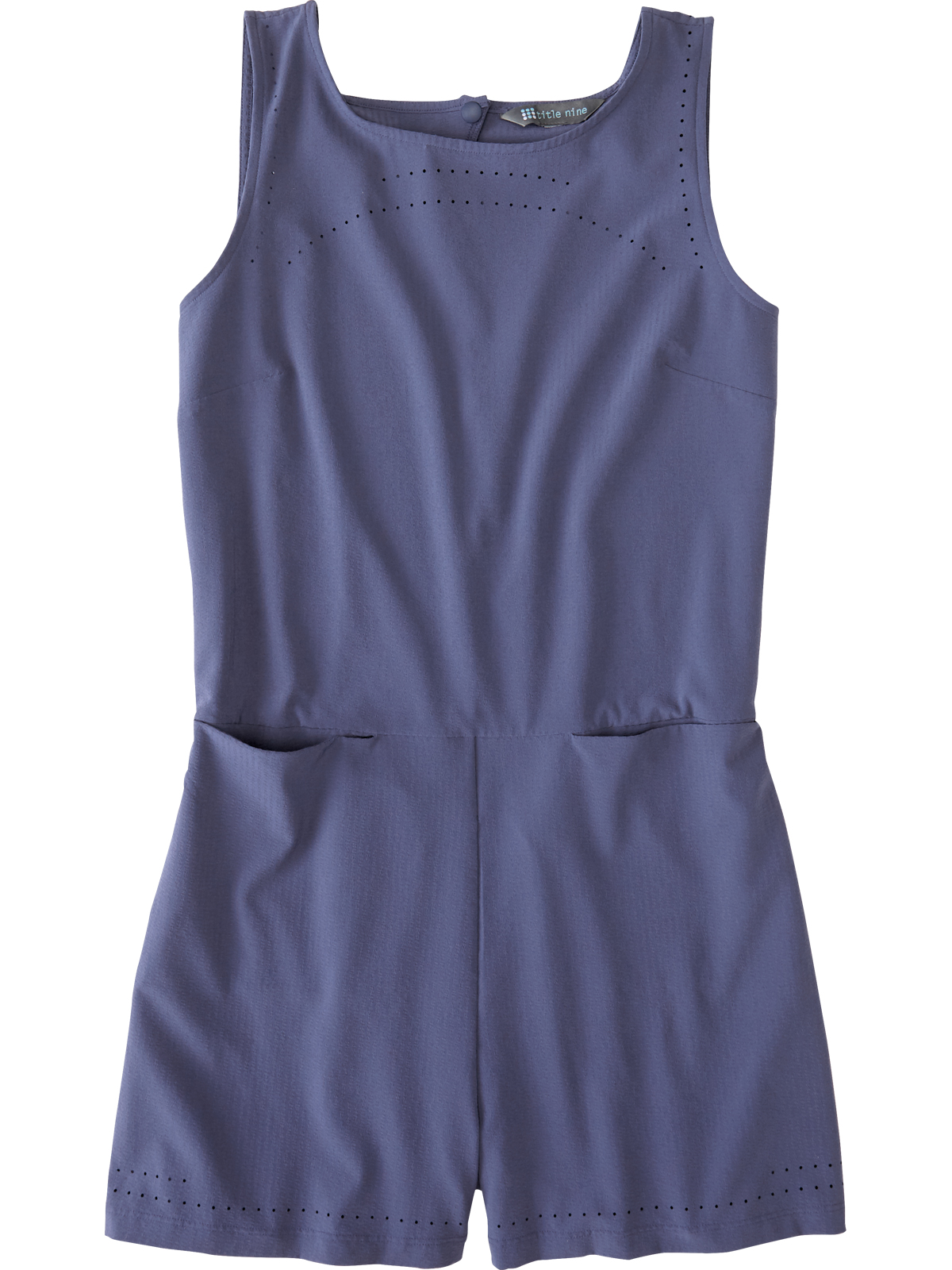 Women's Short Romper Cirrus Lasercut Crinkle | Title Nine