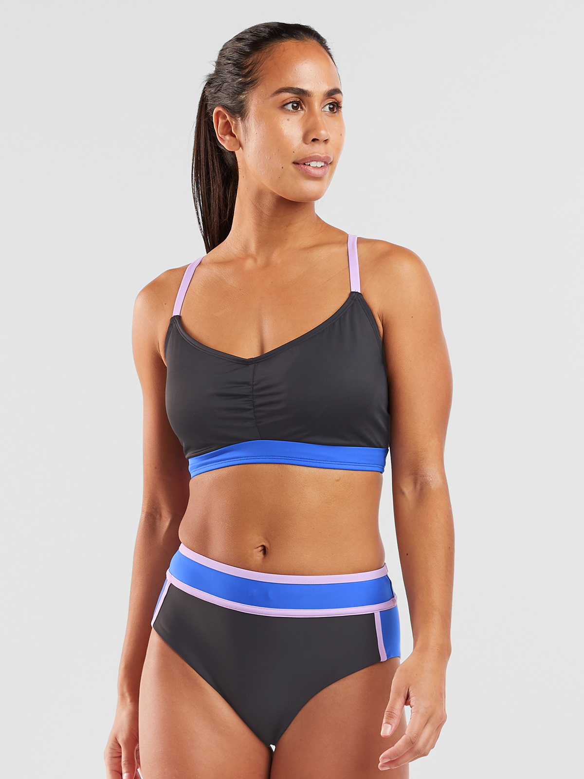 women's solid color bikinis main image 0