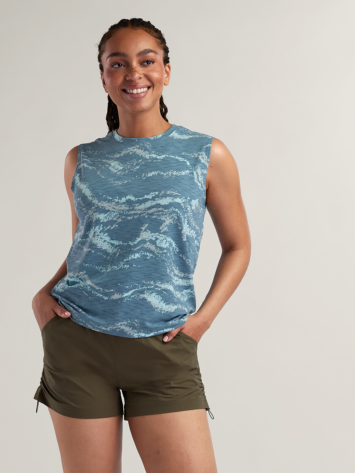 トップス main story tank 25SS Knitted Tank Green | main story - microapartment