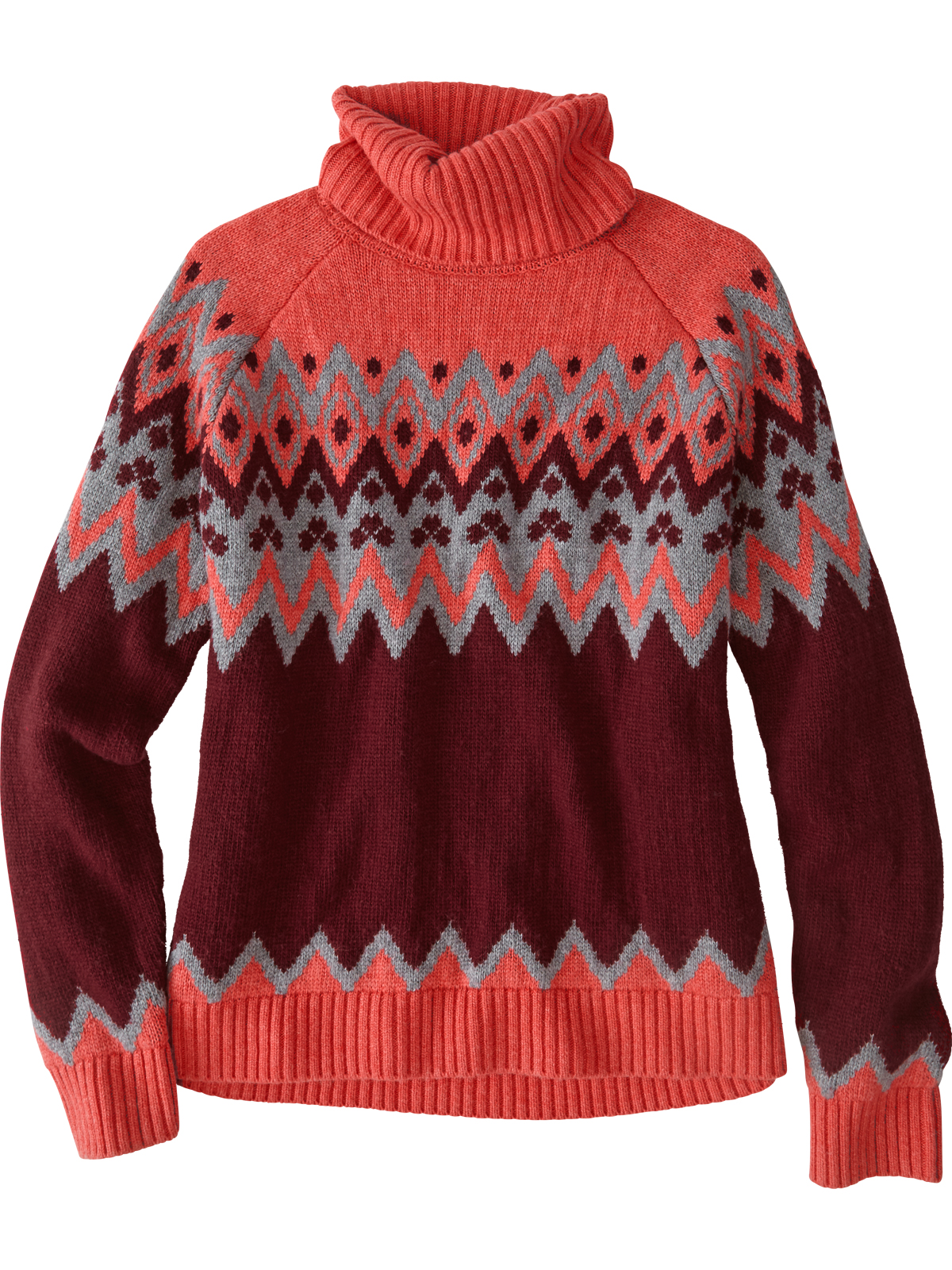 Krimson Klover Turtleneck Sweater: Deep Freeze | Title Nine