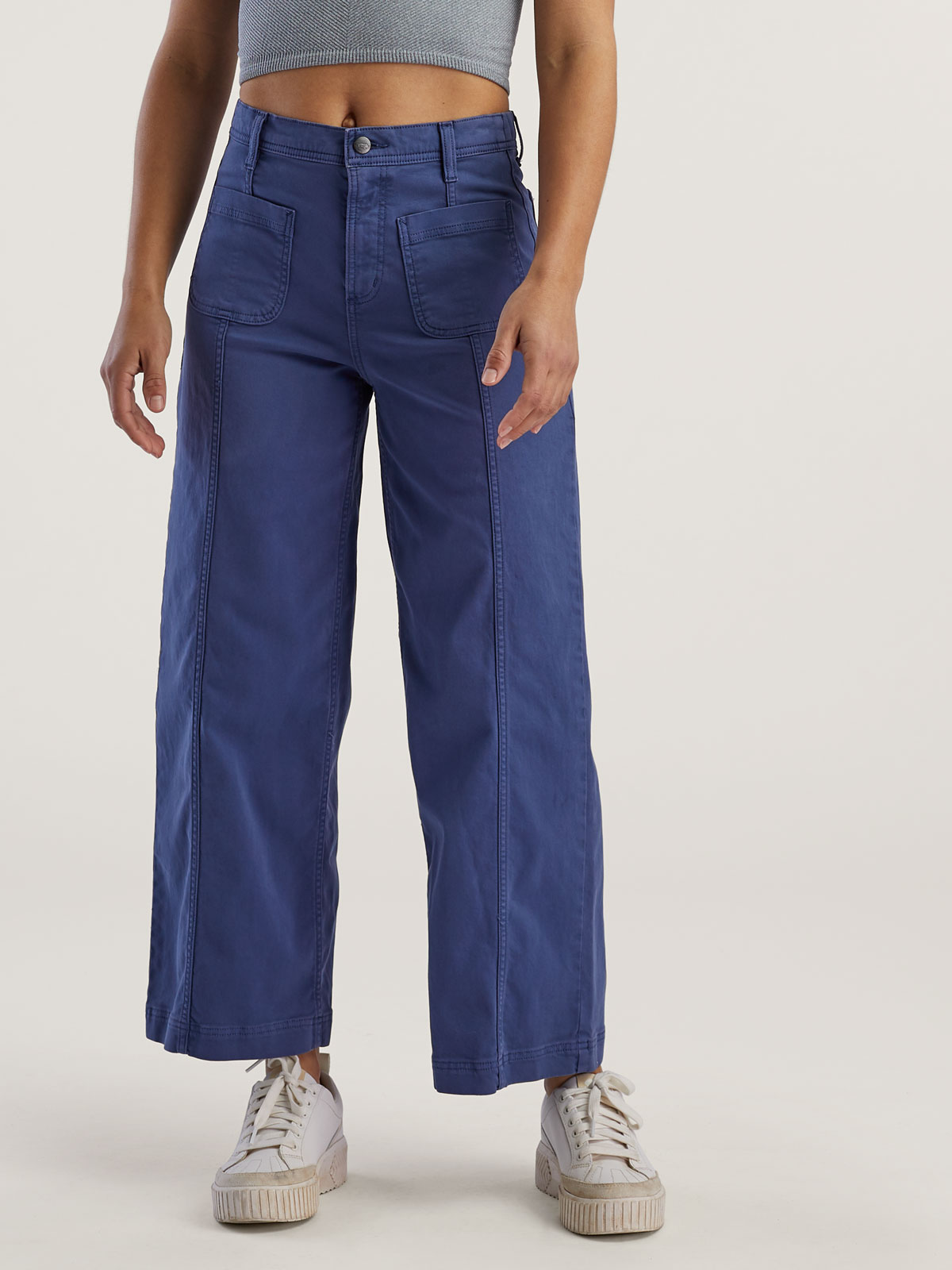 Toad&Co Women's Linden Wide Leg Canvas Pants | Title Nine