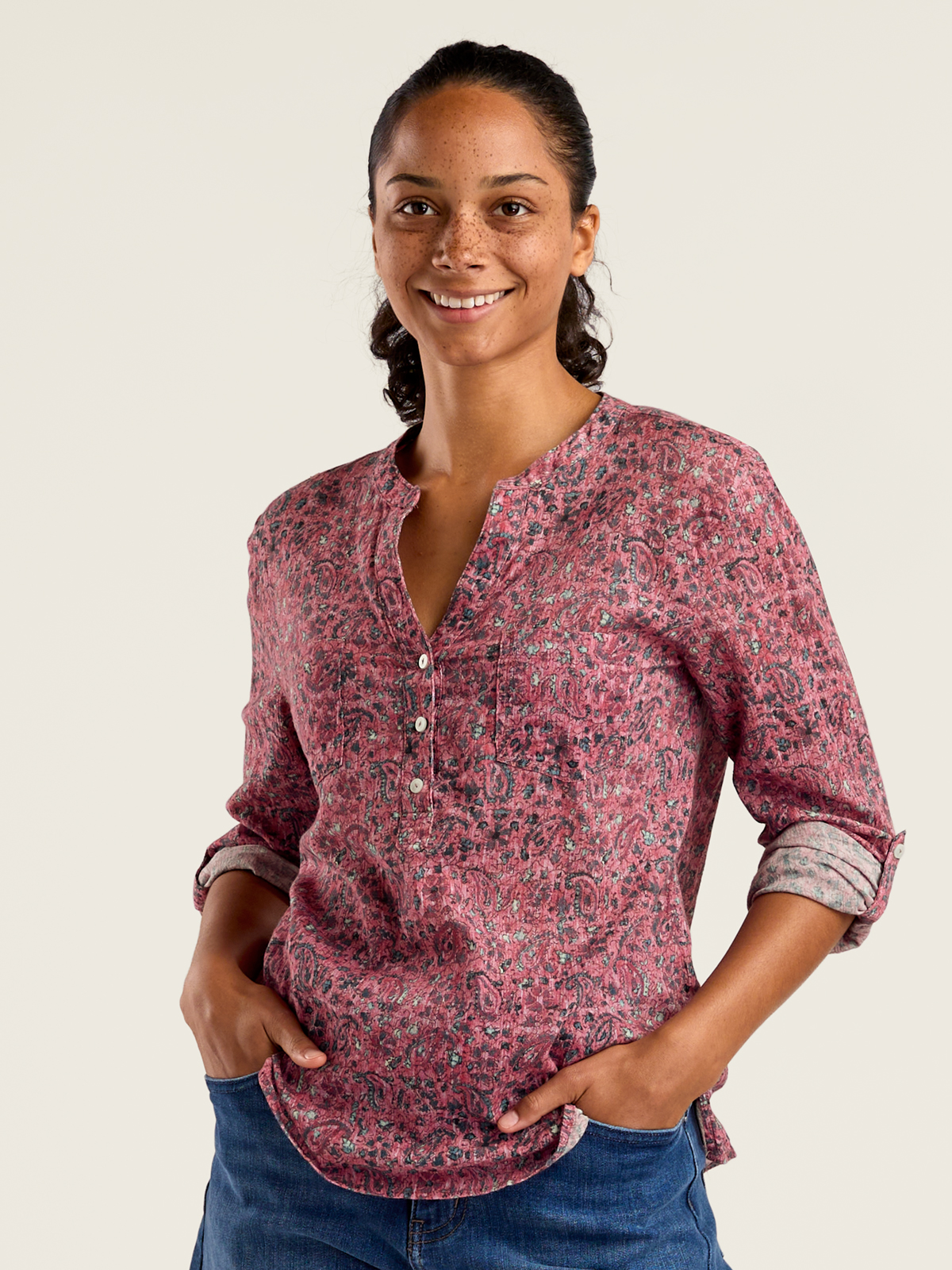 Carve Designs Moorea Long Sleeve Top