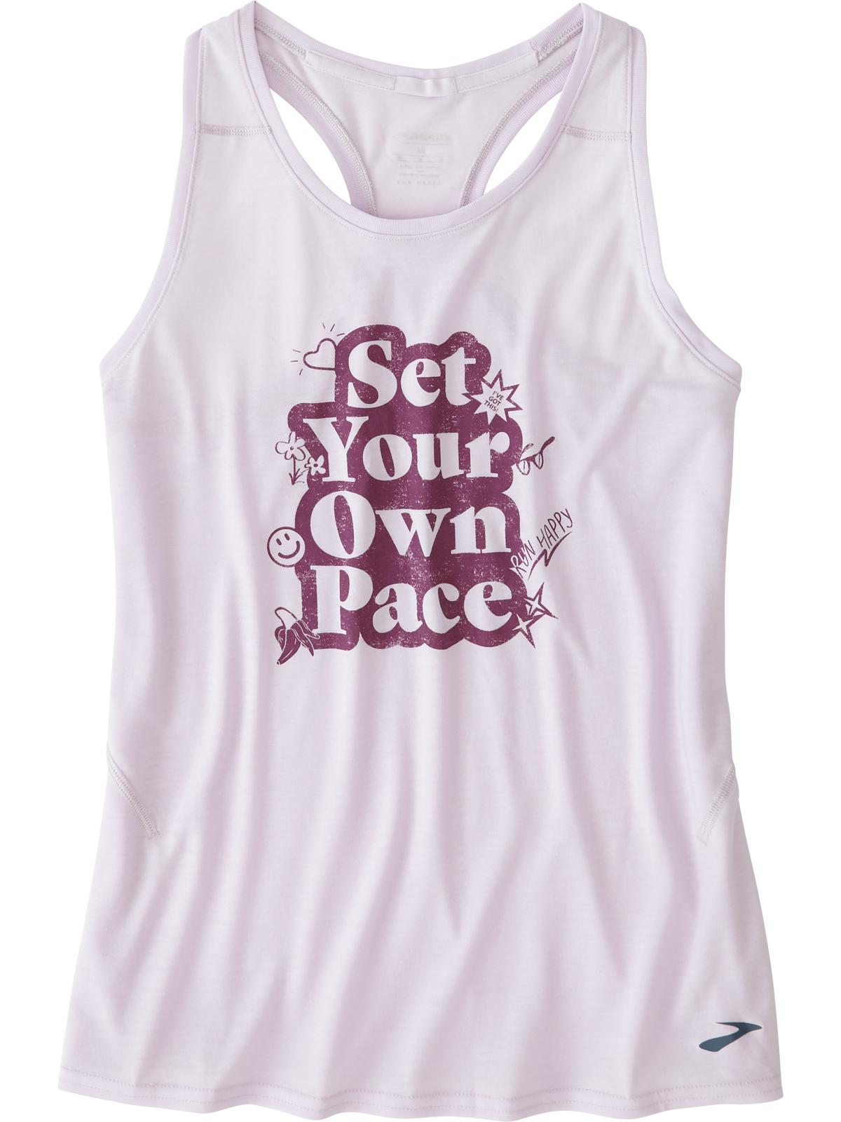 Brooks Running Graphic Tank: High Mileage 2.0 | Title Nine