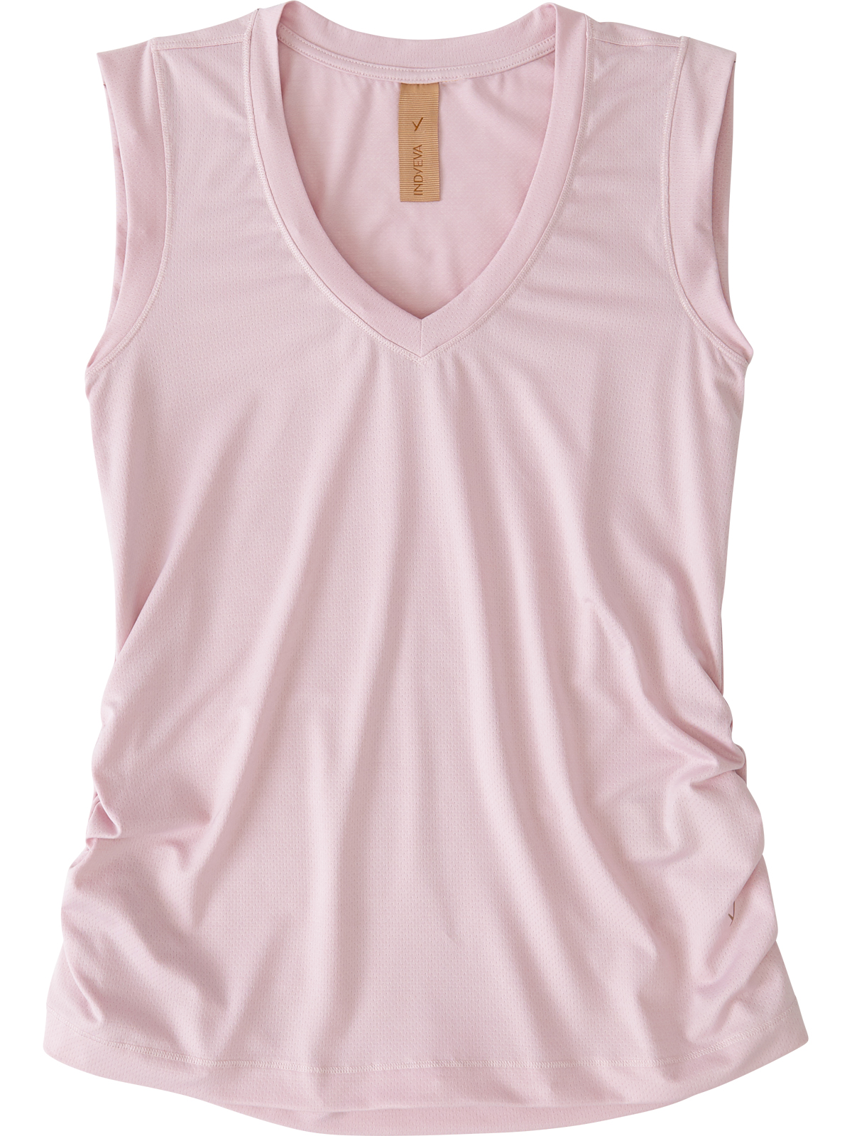 V Neck Ruched Tank Top: Solar Flair | Title Nine