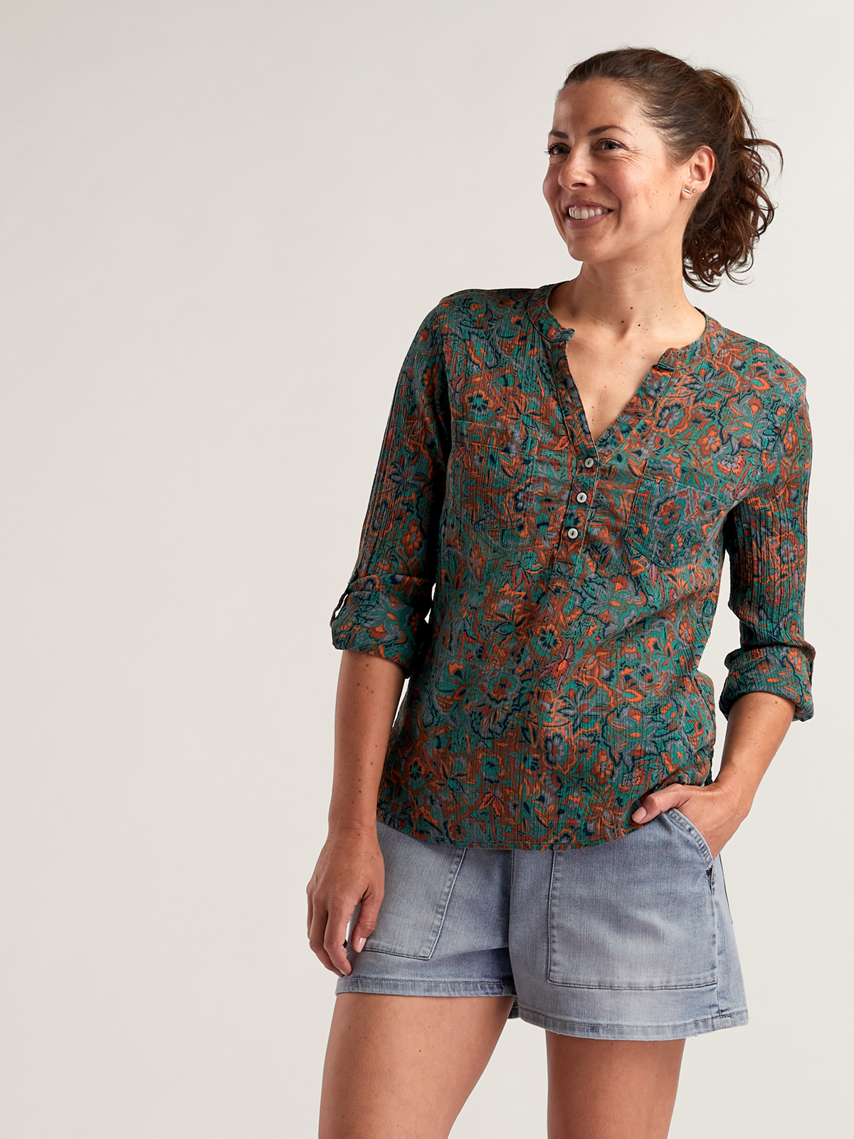 Carve Designs Moorea Long Sleeve Top