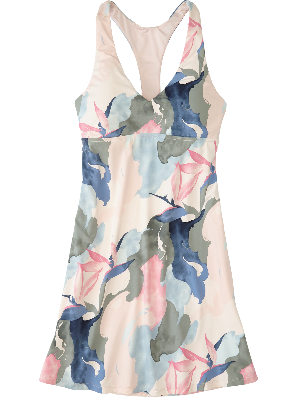 beach dress with built in bra