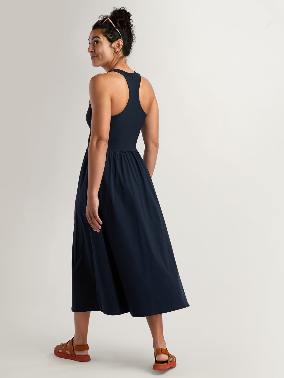 Sweaty Betty Explorer Ribbed Rackerback Dress | Title Nine