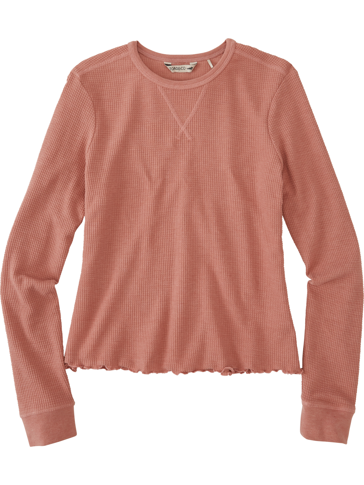 Women's Long Sleeve Waffle Shirt: Foothill | Title Nine Women's Long Sleeve Waffle Shirt: Foothill | Title Nine