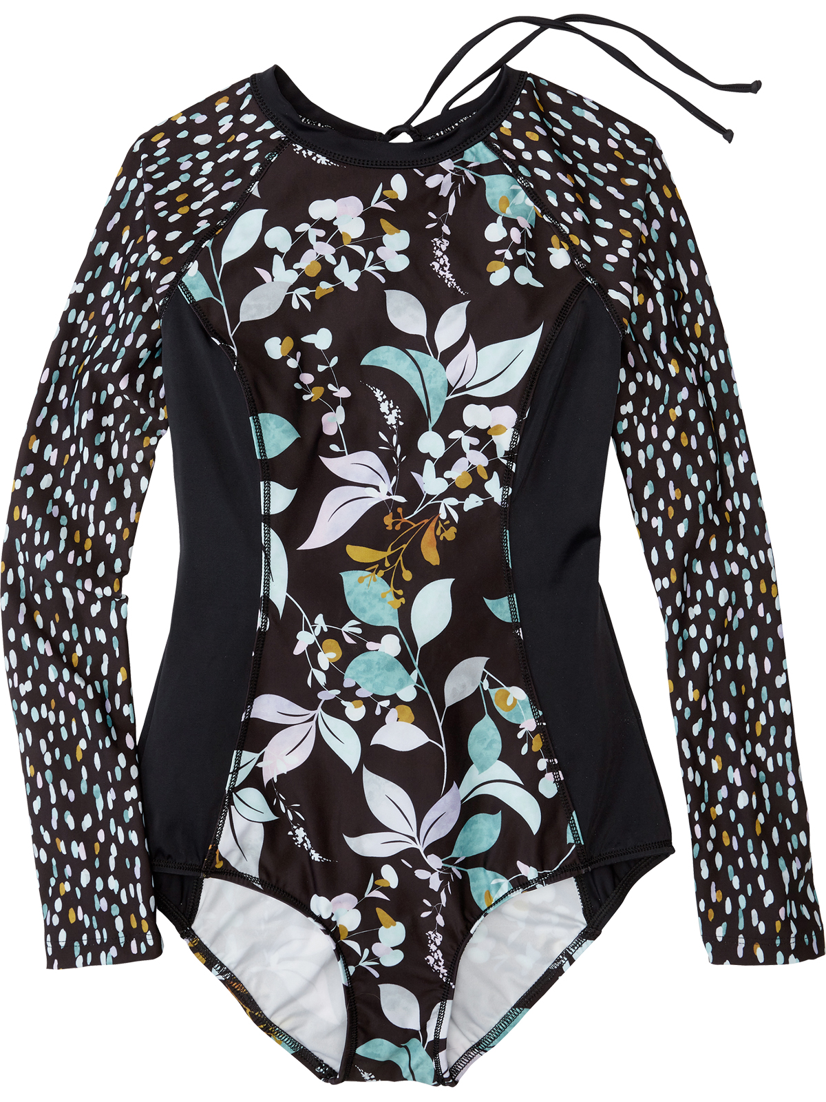 long sleeve swimsuit with bra