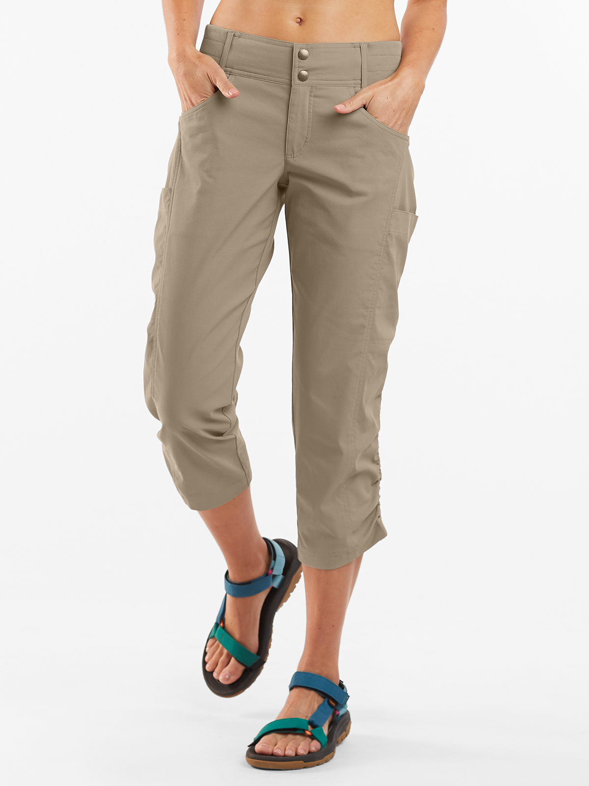 Women's Hiking Capris: Recycled Clamber