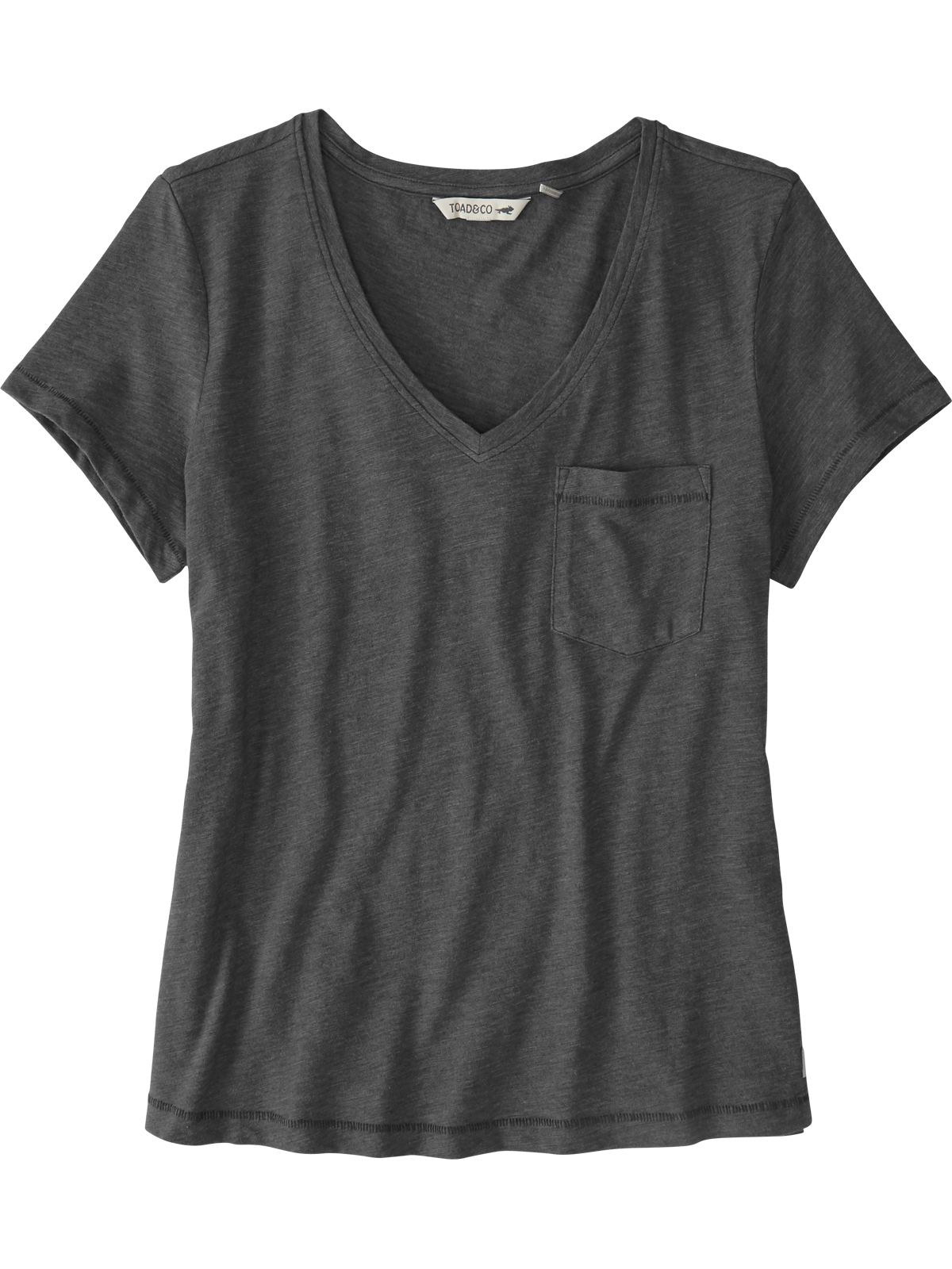 V neck pocket tee on sale