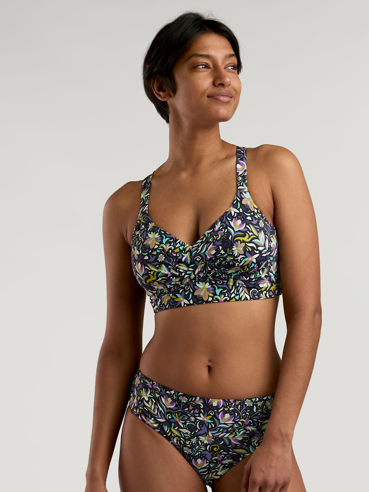 Metis Bikini Top - Oaxaca – Underwire Bikini Top C-DDD | Title Nine