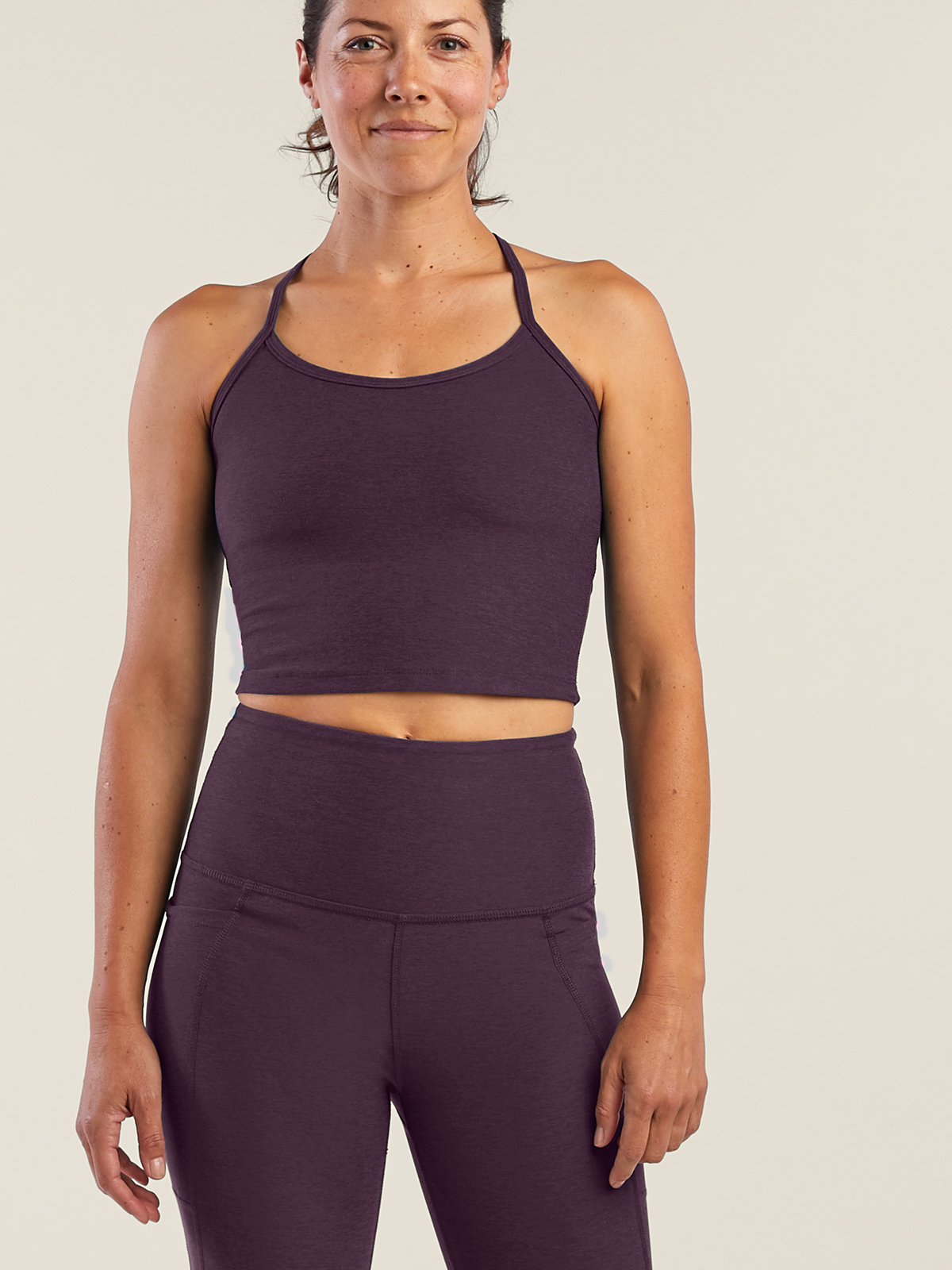 Beyond Yoga Cropped Bra Top Cami | Title Nine